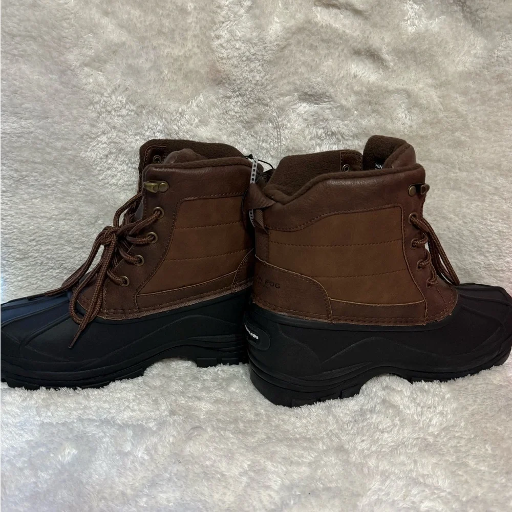 London Fog men's snow boots with 3M Thinsulate thermal insulation, size 7M US